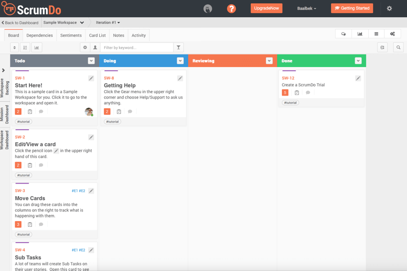 Scrum Do screenshot